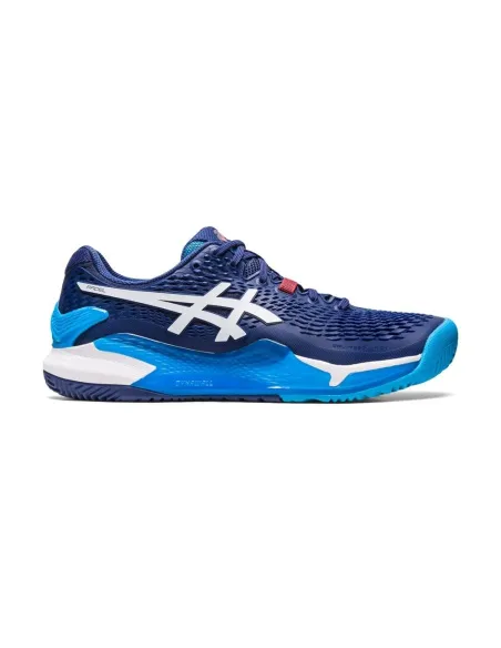 Asics Gel-Resolution 9 Padel Azul Índigo | Ofertas de pádel